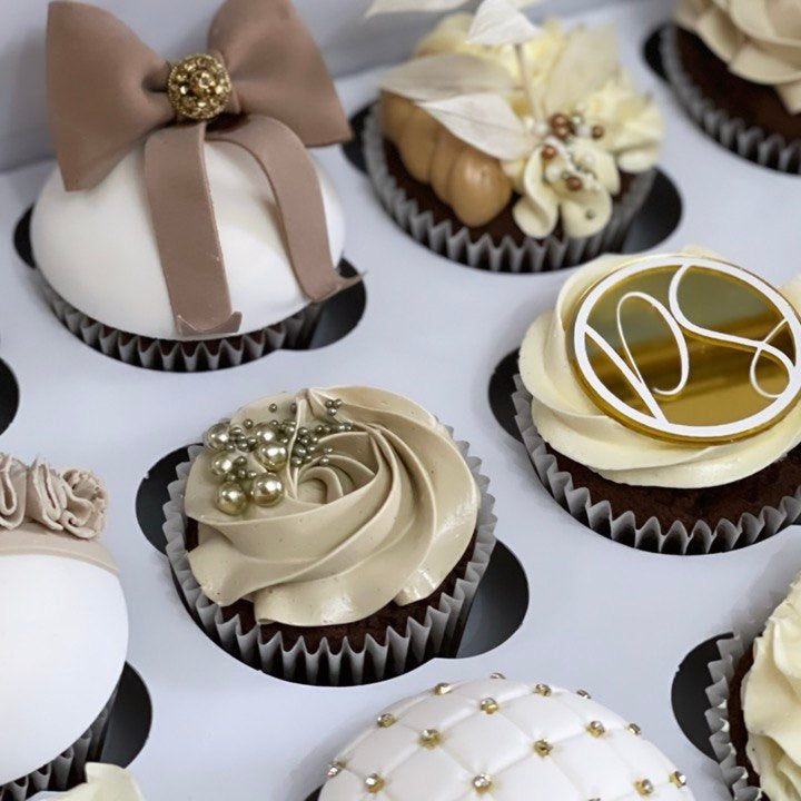Branded corporate cupcakes by Sweet Vision
